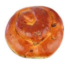 Round raisin challah